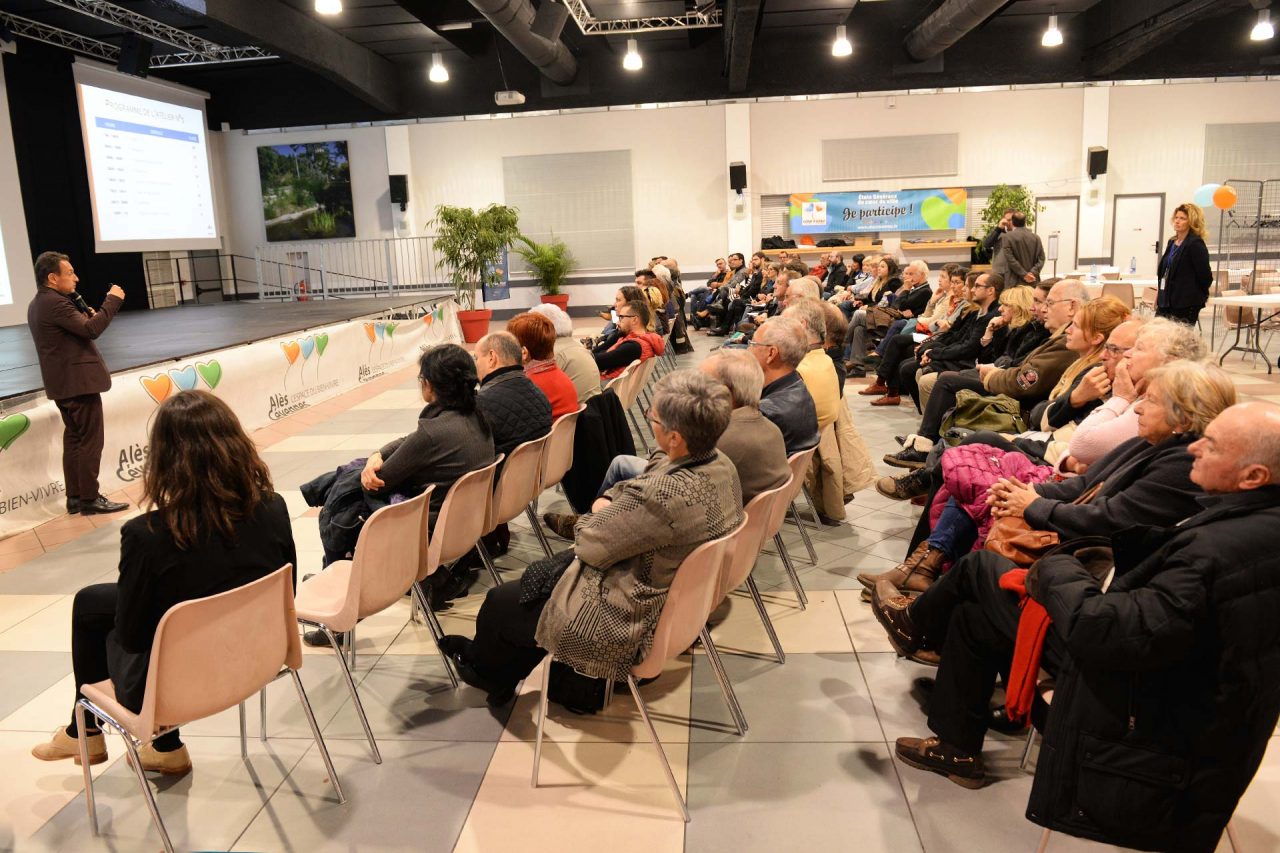 Les ateliers de travail sont organisés à l'Espace Alès-Cazot