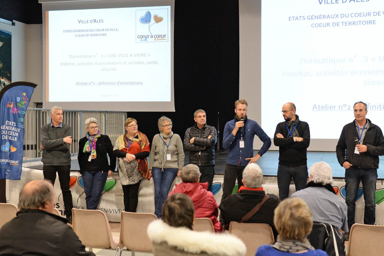 Les ateliers de travail sont organisés à l'Espace Alès-Cazot