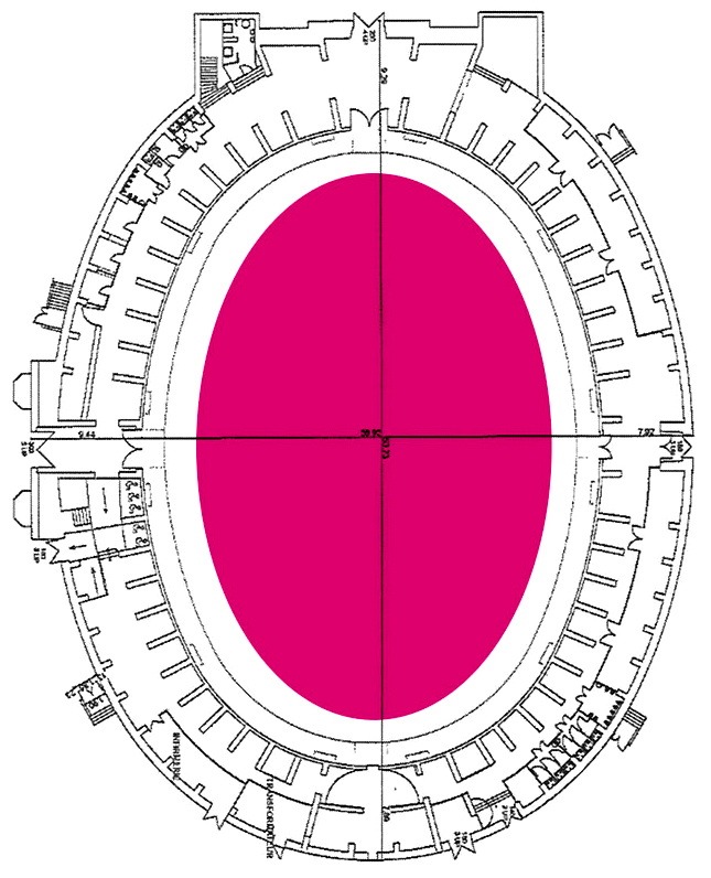 Territoire - Louer une salle - Arènes du Tempéras - Plan