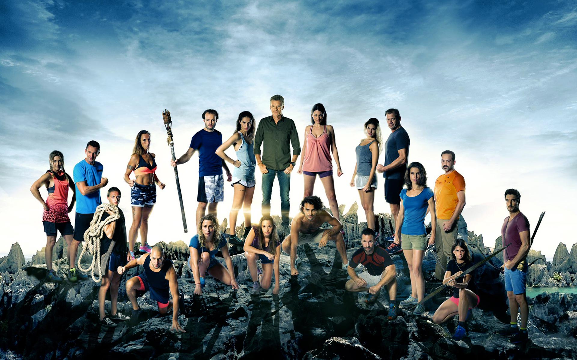 Photo de groupe Kho-Lanta 2018 : le combat des héros