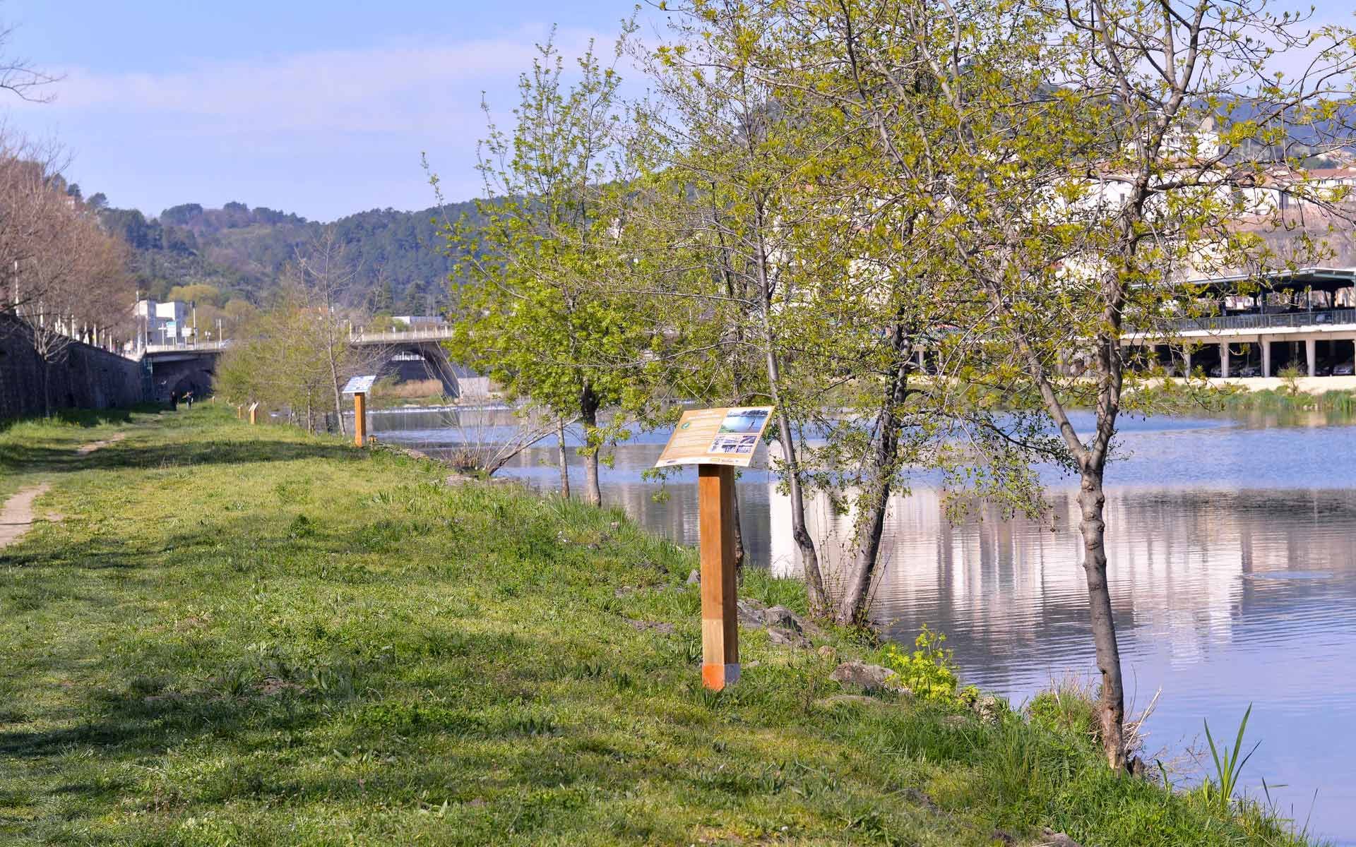 Parcours pédagogique sur les bords du Gardon