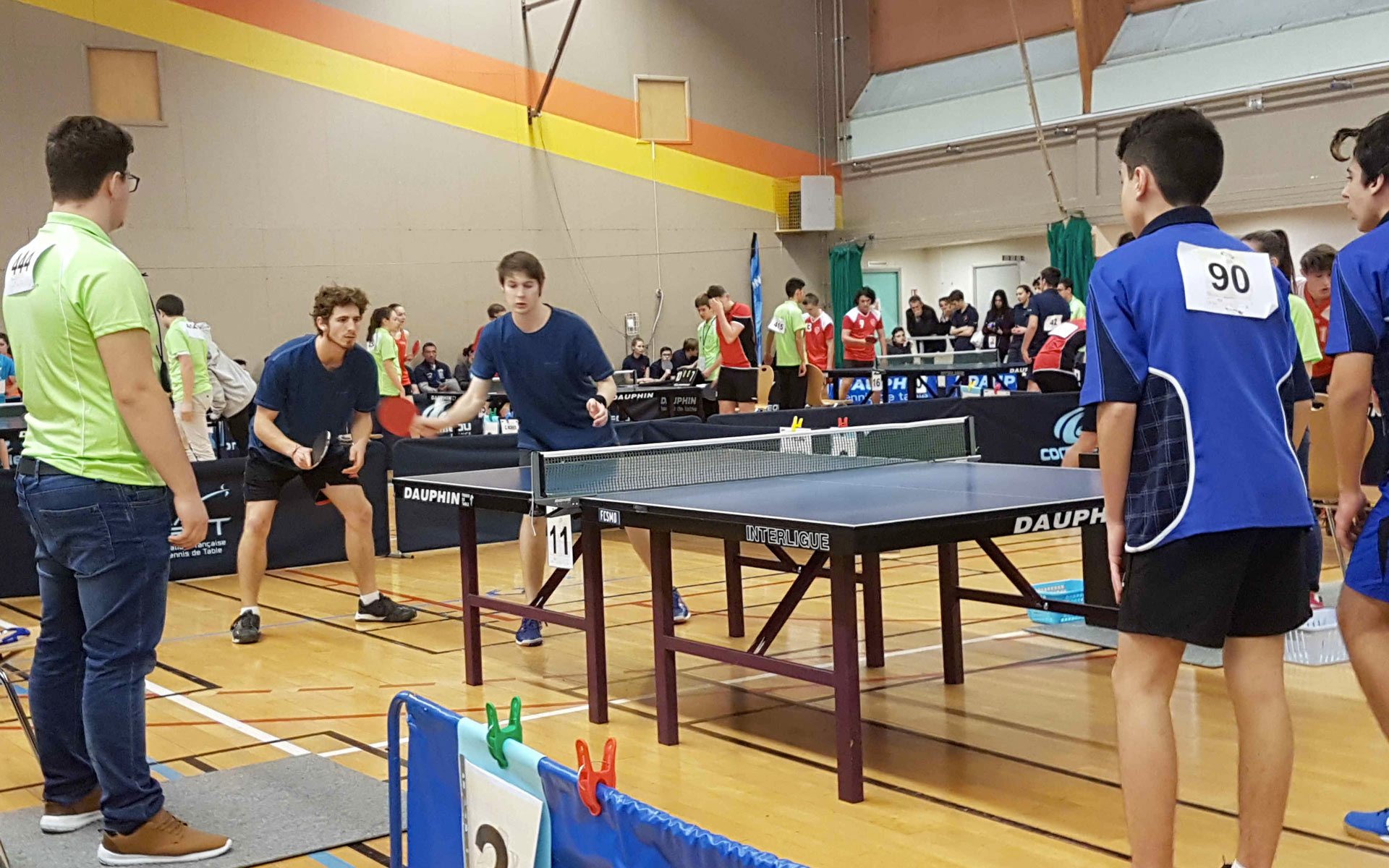 Championnat de France UNSS de tennis de table - Lycée Prévert