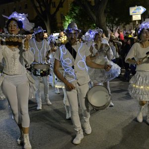 Pégoulade. Défilé dans les rues, feu d’artifice et toro del fuego.