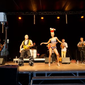 Animations dans les rues. Peñas, bodegas et Paquito cévenol ont animé 5 jours de Feria.