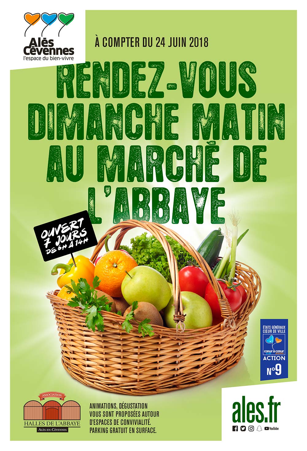 Affiche Halle de l'Abbaye