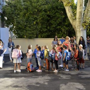 À Mistral, en travaux durant deux ans, les enfants ont découvert une école entièrement rénovée.