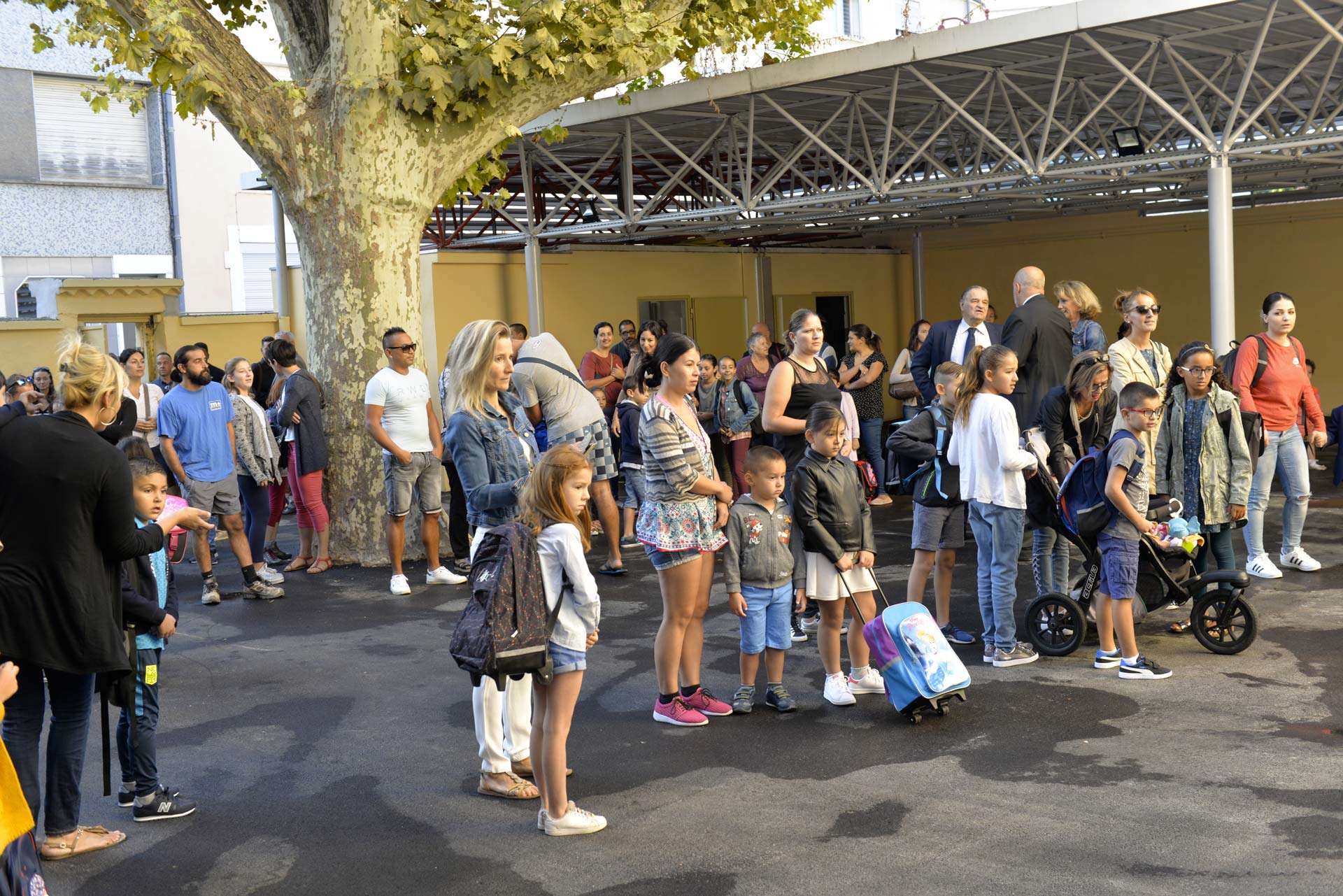À Mistral, en travaux durant deux ans, les enfants ont découvert une école entièrement rénovée.