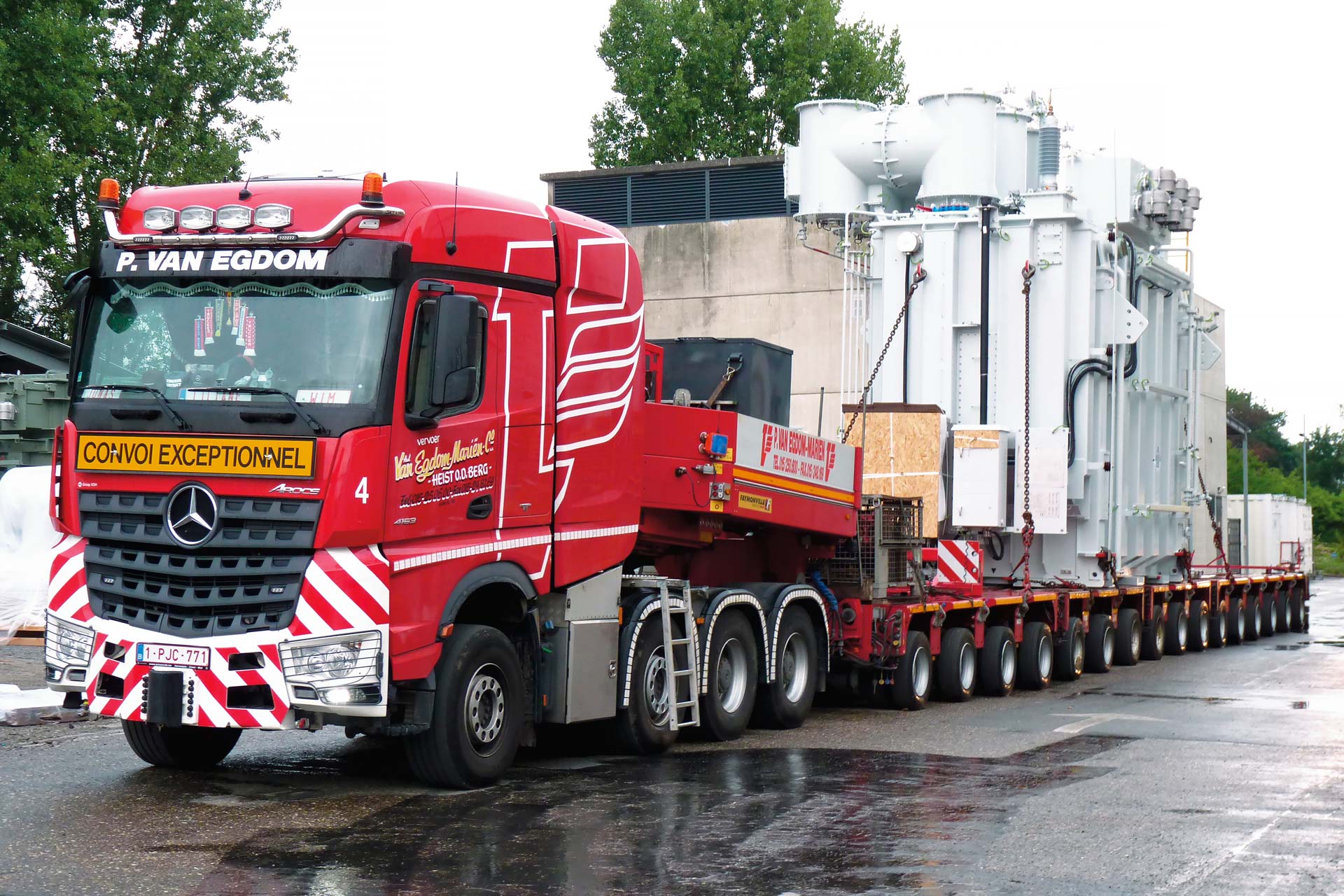 Désormais, le transporteur belge Van Egdom roulera pour Capelle.