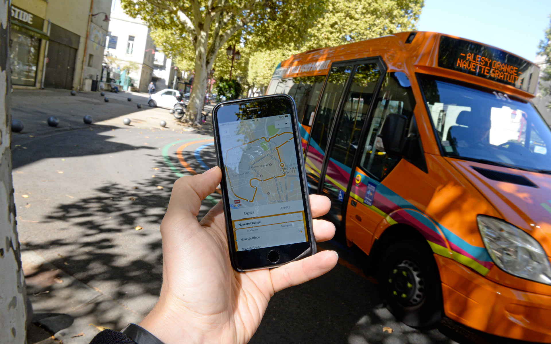 Depuis 2010, les navettes Ales’Y ont transporté 570 000 personnes en cœur de ville d’Alès.