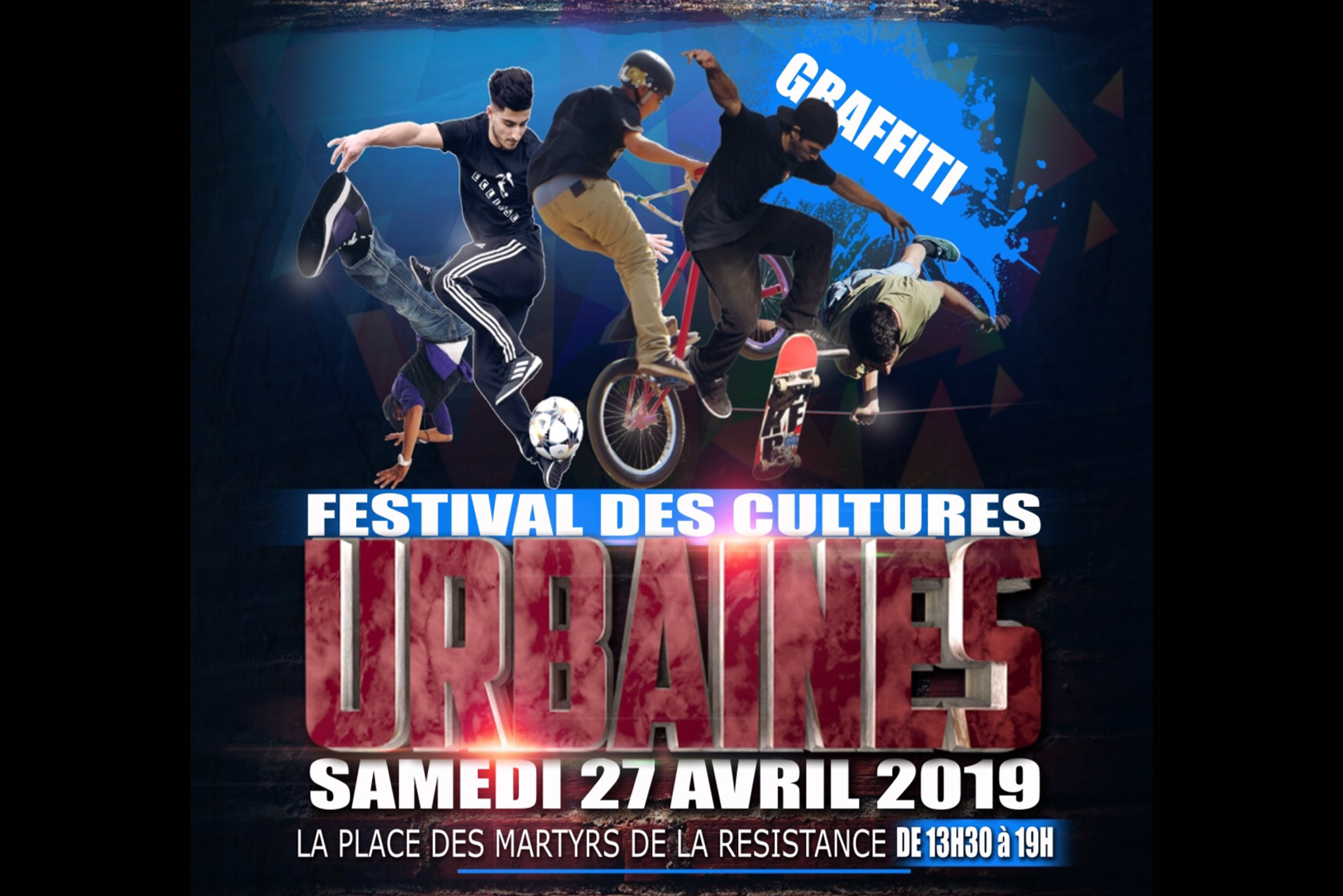 Les cultures urbaines seront à l’honneur en plein cœur de ville, avec l’association All’Style.