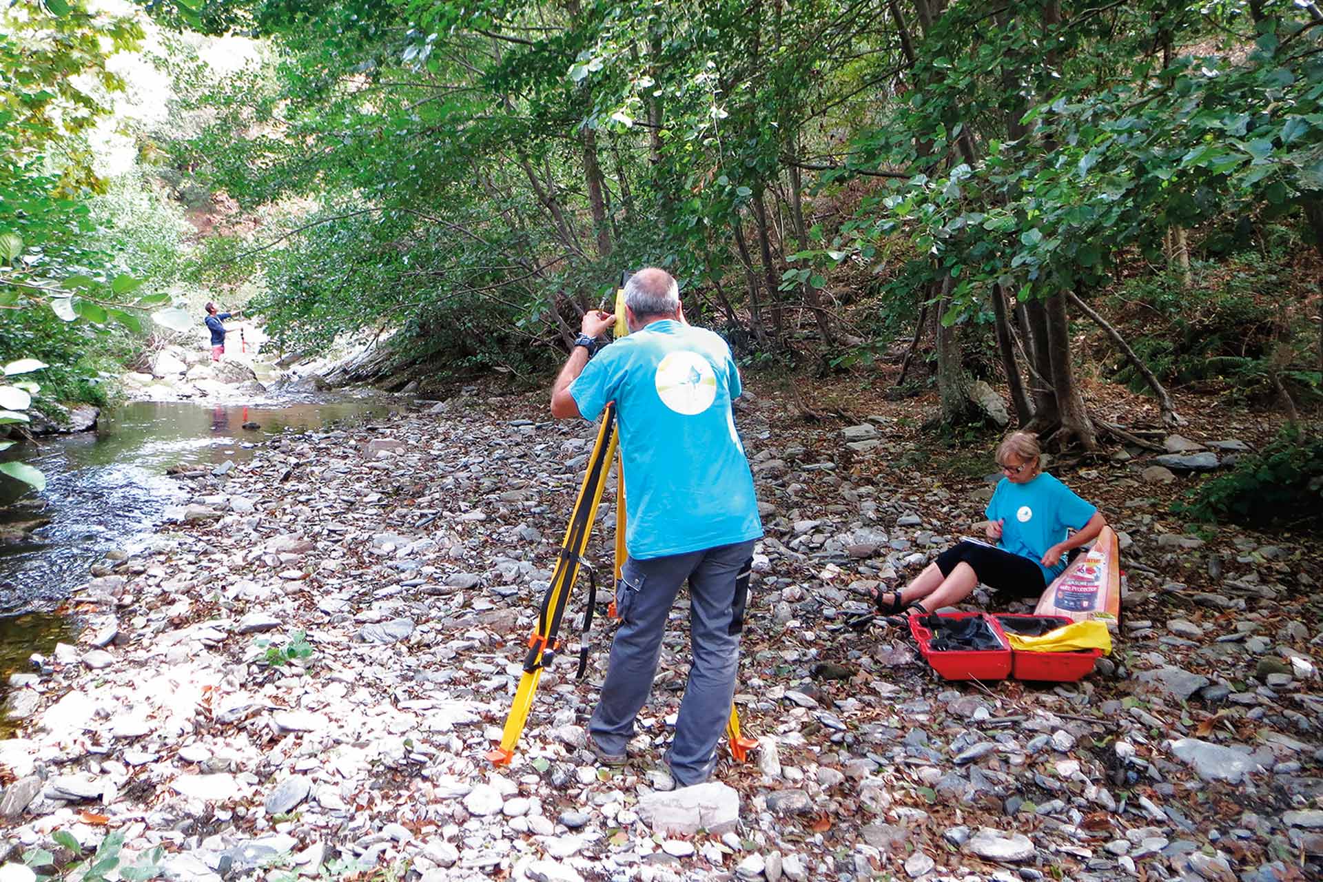 Le programme “HydroPop” a commencé ses observations sur les cours d’eau cévenols.