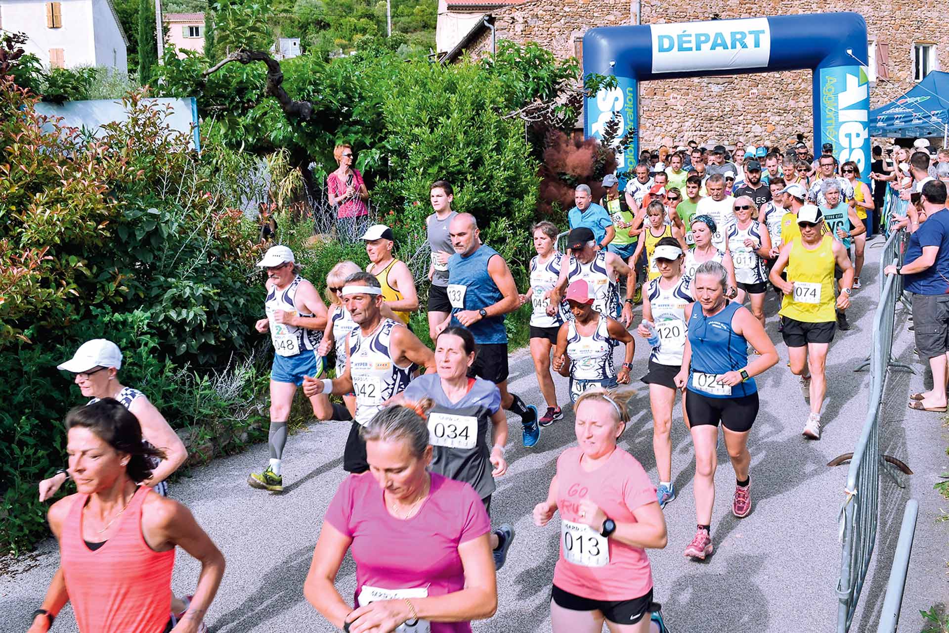 190 coureurs étaient au départ de l'édition 2018.