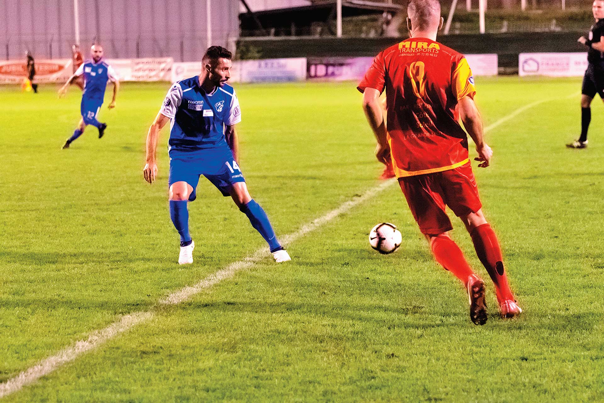 Cédric Barbosa, de retour au pays la saison dernière, a fait bénéficier à l’OAC de son immense expérience avant de raccrocher définitivement les crampons.