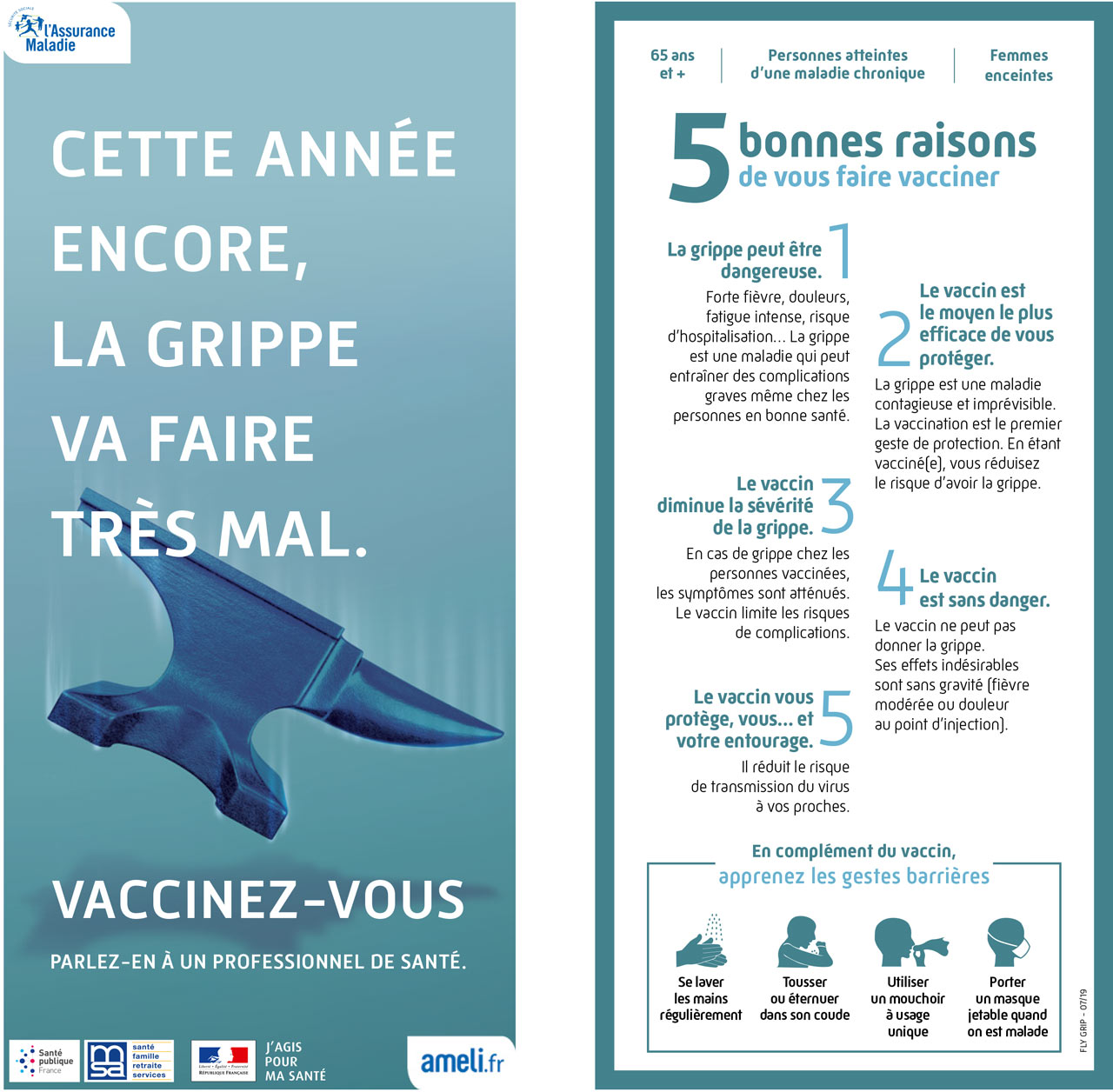 Grippe la campagne de vaccination est lancée