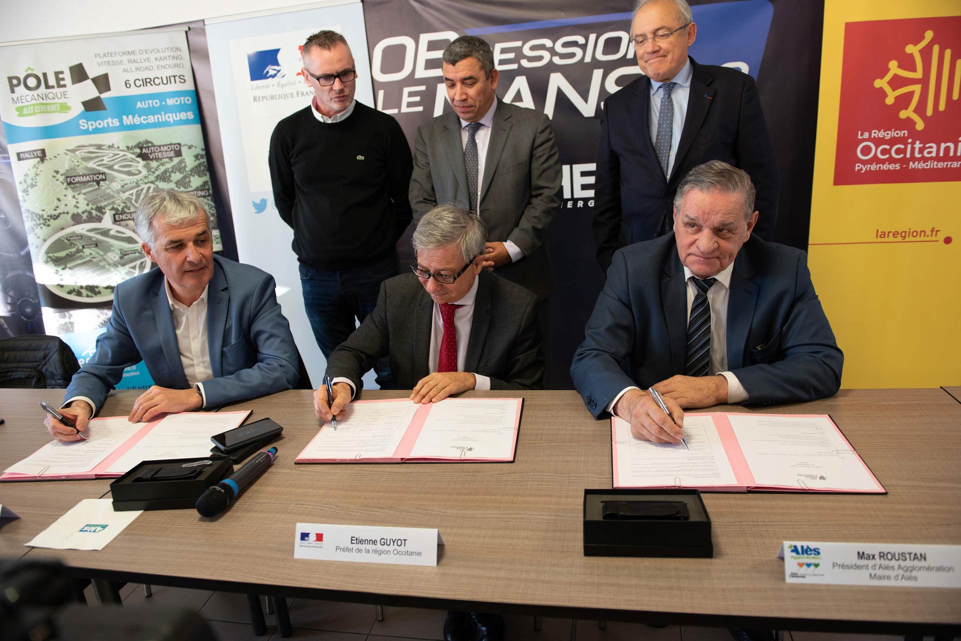 Le contrat “Territoire d’industrie” d’Alès a été signé le 9 décembre 2019 avec le préfet de Région, Etienne Guyot.