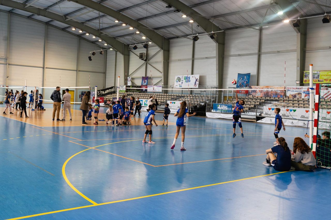Tournoi départemental jeunes Volley-Ball.
