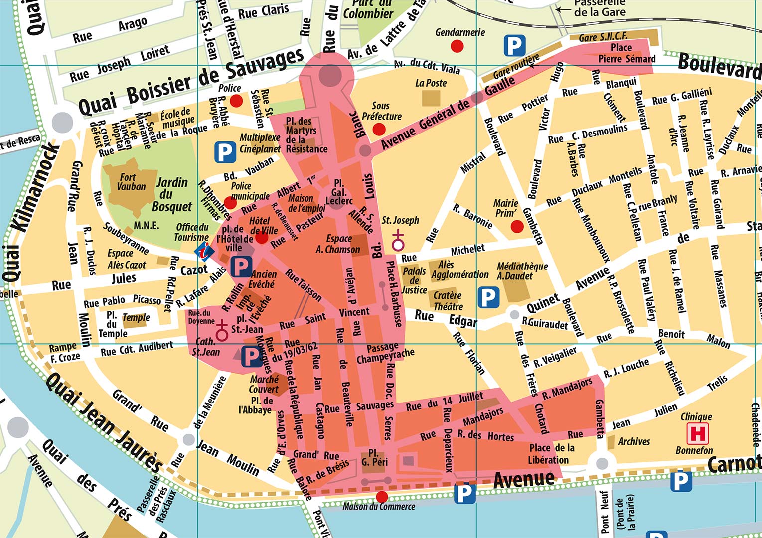 Alès et Anduze : port du masque obligatoire dans les rues du centre ...