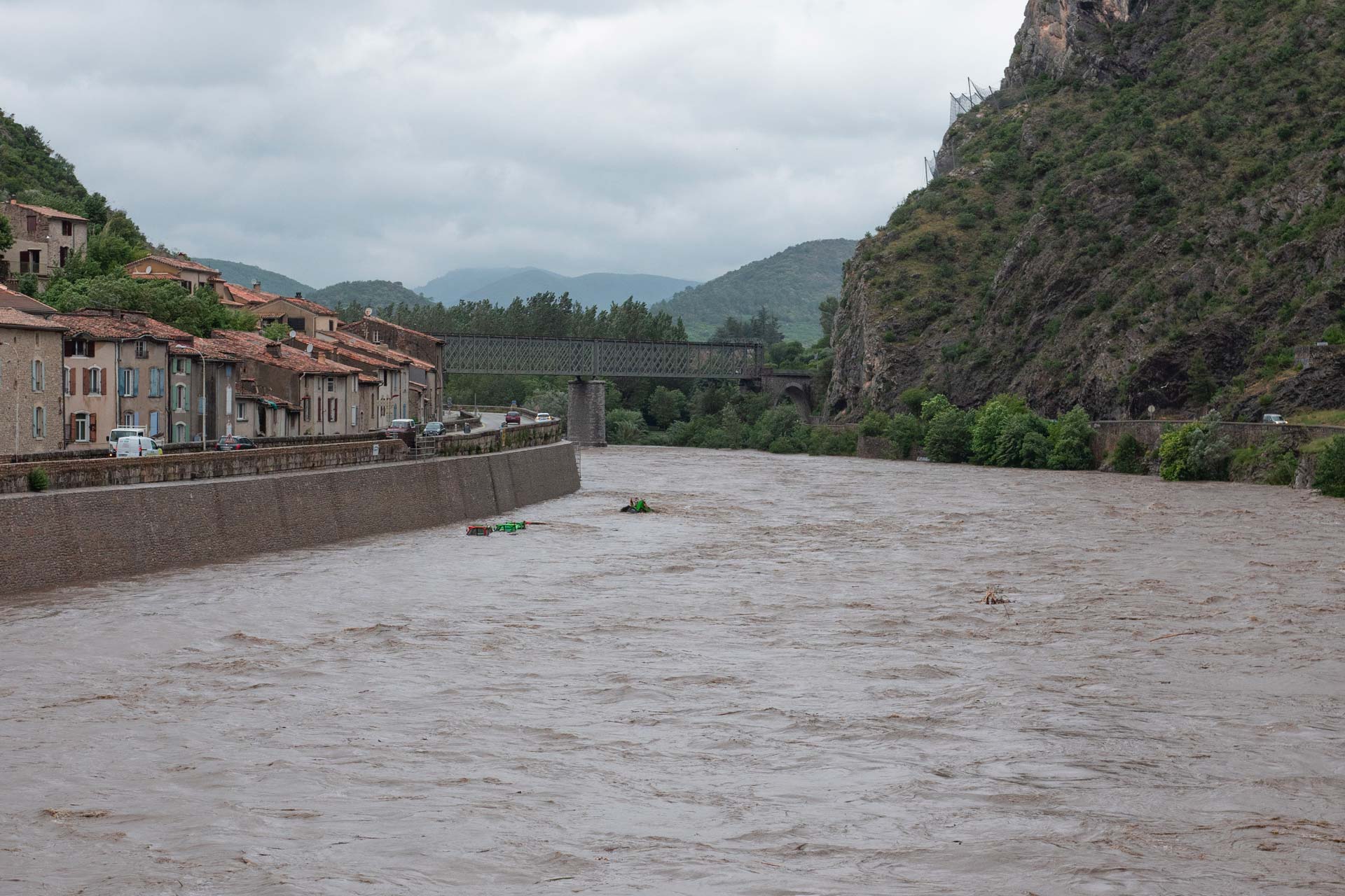 Le 12 juin, une crue soudaine du Gardon d’Anduze a rappelé la brutalité des phénomènes météorologiques dans le bassin cévenol.