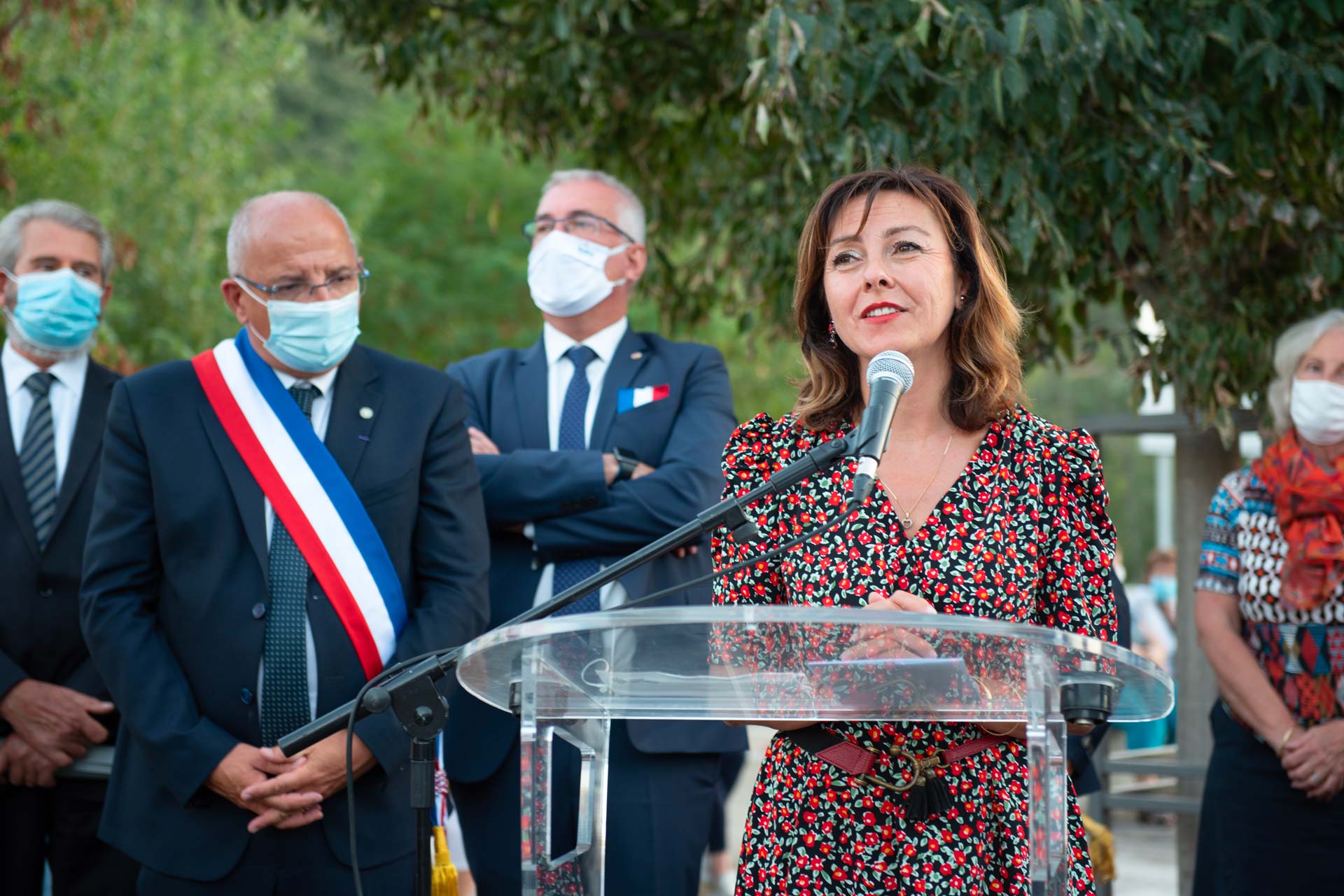 Carole Delga, présidente de la Région Occitanie, lors d’un après-midi passé dans Alès Agglomération le 2 septembre, a pu mesurer la réelle synergie qui anime les différentes collectivités locales au service de ce territoire.