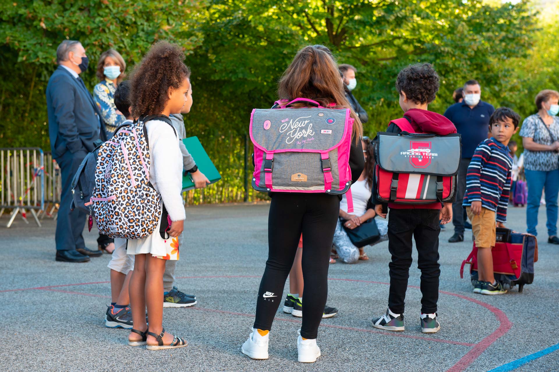 Les 3 830 élèves scolarisés à Alès ont repris normalement le chemin des classes mardi 1er septembre au matin.